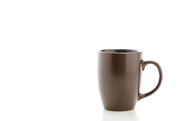 Mug isolated on white