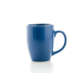 Mug isolated on white