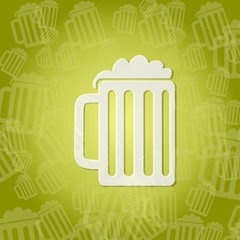 beer symbol background