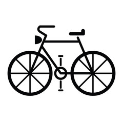 bicycle symbol vector