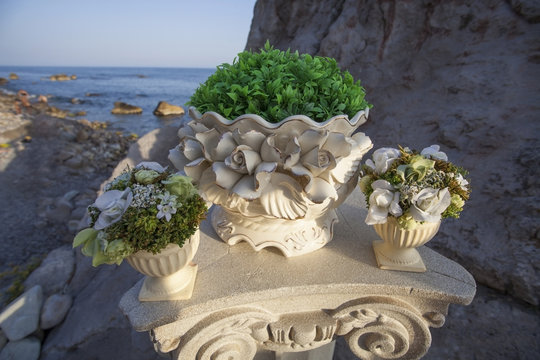 Detail of party decoration.