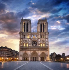 Foto op Canvas Kathedraal Notre-Dame de Paris © PUNTOSTUDIOFOTO Lda
