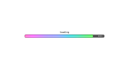 loading color gradient pink background