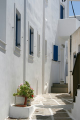Back Street Alley Naoussa Cyclades Grece 07