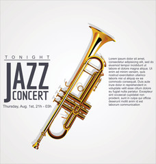 Music background - JAZZ concert © totallyout