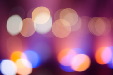 colorful bokeh