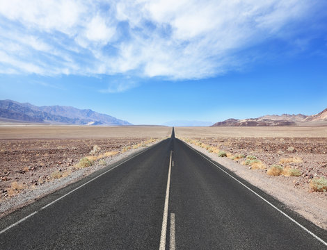 Straight as an arrow  smooth the road