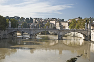 Fototapeta na wymiar pont, Rome