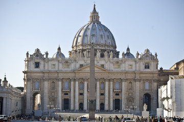 Obraz premium St. Peter's Basilica, Vatican, Rome