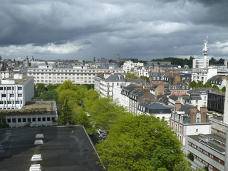 vue sur Rennes