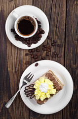 Coffee and cake