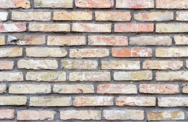 Background texture of a brick wall