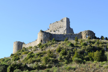 Château cathare d'Aguilar