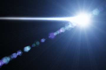 Meteorit am Himmel