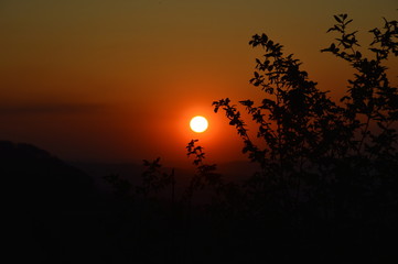 sunset, Sonnenuntergang