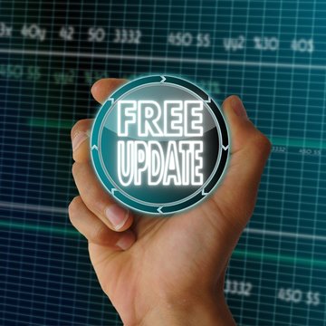 electronic data free update icon