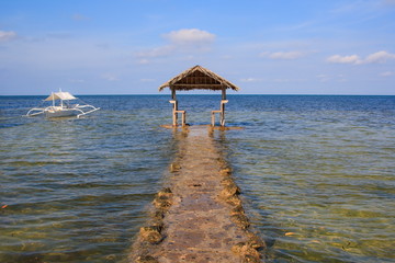 On a tropical island. Philippines.
