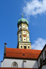 Obraz premium Kirchturm St.Ulrich