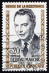 Postage stamp France 1960 Edmund Debeaumarche, Hero