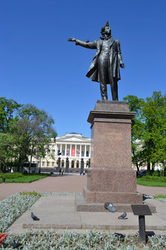 Statue Of Alexander Pushkin