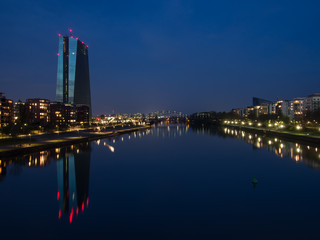 The new European Central Bank Headquarters Frankfurt