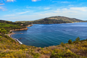 Obraz premium Lacona bay - Elba Island