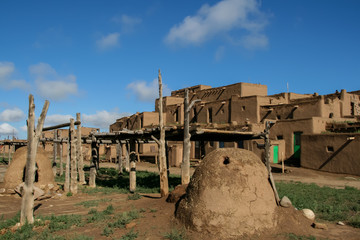 Taos Pueblo in New Mexico, USA