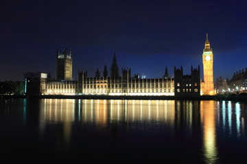 London und Big Ben - obrazy, fototapety, plakaty