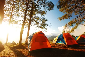 Vlies Fototapete Camping Camping