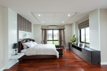 Modern bedroom interior