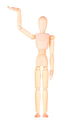 wooden Dummy with empty hand holding