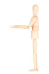wooden Dummy with empty hand holding