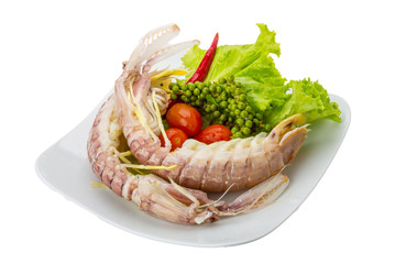 Boiled Spiny lobster