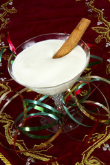 Egg Nog with Streamers