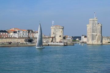 Fototapeta premium Promenade en voilier, La Rochelle