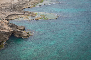 View south from Rosh HaNikra