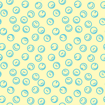 Seamless smilie background