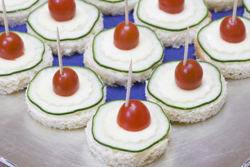Snack on a toothpick.
