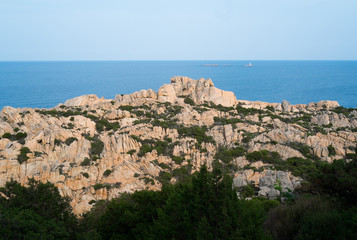 Caprera island, Sardinia, Italy