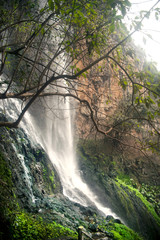 Fototapeta premium Malinghe waterfall in Xingyi city,Guizhou,China.
