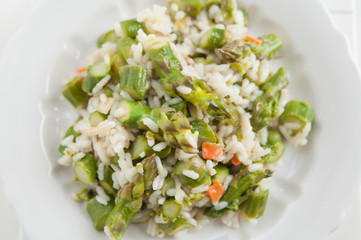 Spargel Risotto
