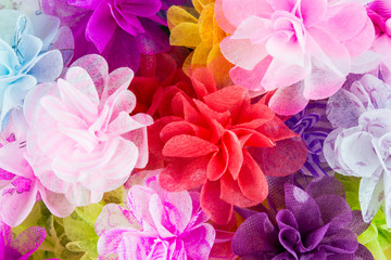 Pink Paper Flowers texture