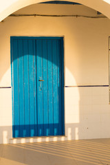 Mediterranean front  porch