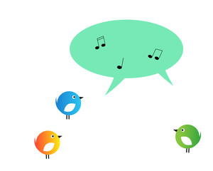 Birds and music
