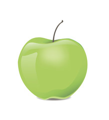 juicy green apple