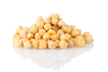 Pile of chickpeas