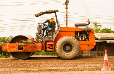 road roller