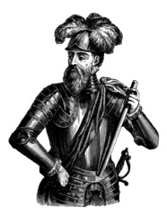 Fototapeta premium Conquistador 2 - 16th century