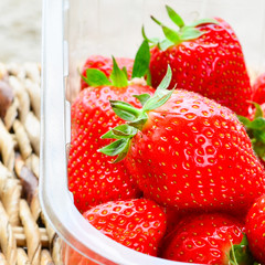 Fresh strawberries