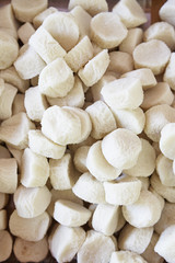 Gummy juice with sugar